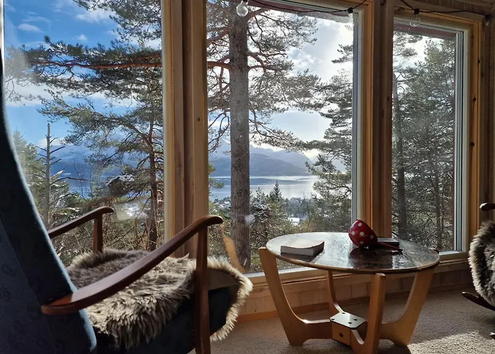 度假居 Privat Cosy Off-grid With Fjord View Near *