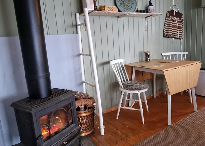 Privat Cosy Off-grid With Fjord View Near 度假居