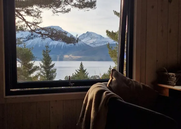 度假居 Privat Cosy Off-grid With Fjord View Near *
